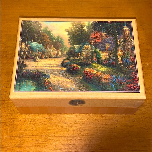 Thomas Kinkade Hallmark card box (box only)